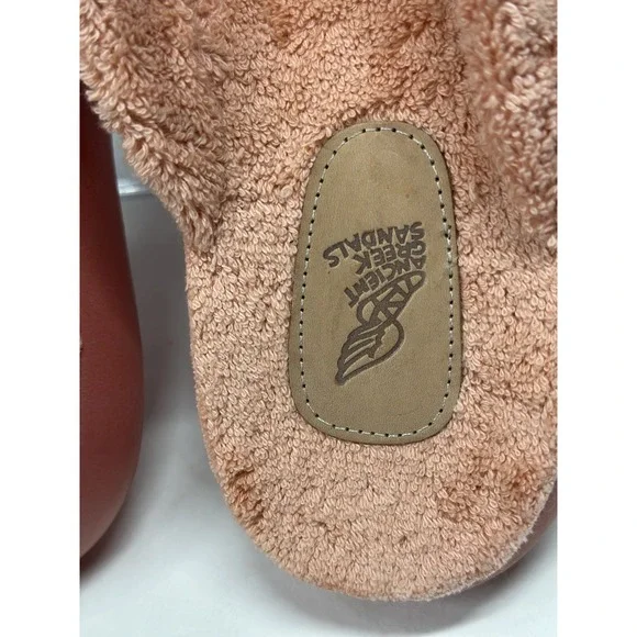 Ancient Greek Sandals Charisma Terry Pink Thong Sandals Womens EU Size 42 US 11 - Picture 5 of 10